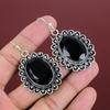 Orecchini in Onice Nero Sfaccettato Argento Sterling 925 Orecchini Fatti a Mano Gioielli in Pietra Onice Nera Regali di Anniversario Orecchini dallo Stile Unico