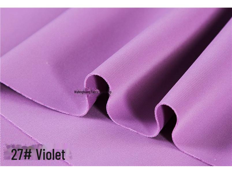 300g Two-Way Stretch Thin Air Layer Knit Fabric for Smooth, Thick, and Comfortable Sweaters