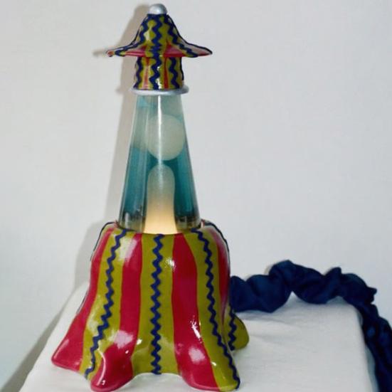 Handmade Glowing Lamp Liquid Motion LED Night Light Bedroom Living Room Home Office Decorative Relaxing Mood Light