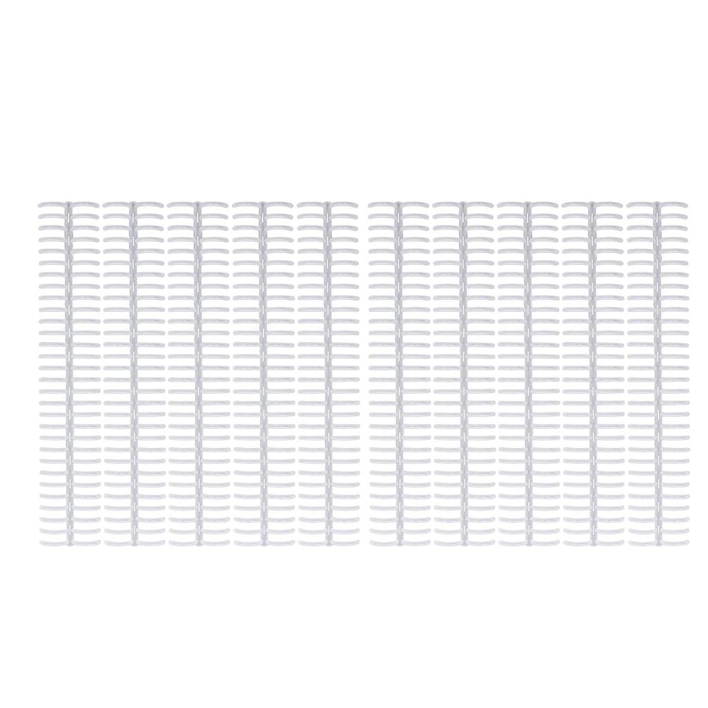 10 Stück Bindekämme 19mm 30 Ringe 150 Blatt Kapazität Plastikkämme Bindespiralen für A4 B5 A5 Papier