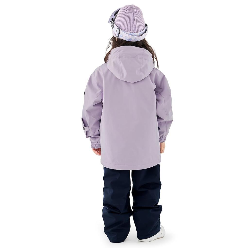 Acrais Ski and Snowboard and Warm for Girls Kids' Set, Windproof, Waterproof, Breathable, (al-ss25096-w160lv-babu-nv)