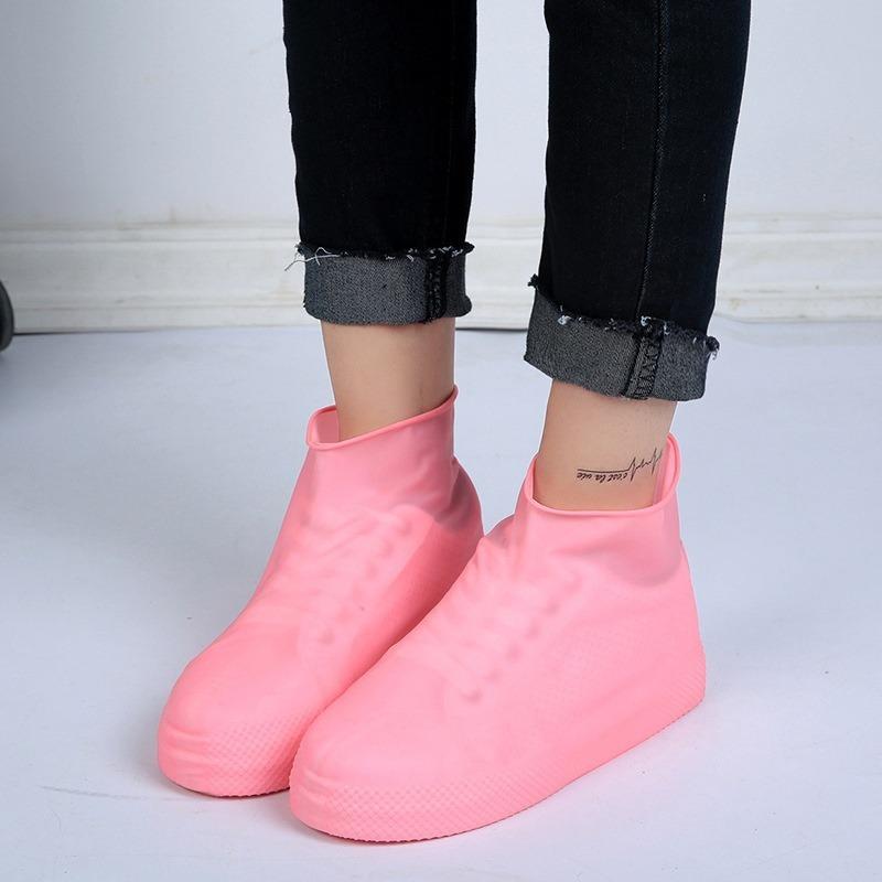 Disposable Latex Wear-resistant Rain Protector Waterproof Boot Overshoes Non Slip Portable Shoe Covers Elastic