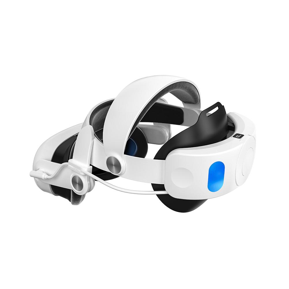 Battery Head Strap 10000mAh Extend Playtime and Comfort Battery Pack Head Strap Accessories Comfort VR Strap for Meta Quest 3S