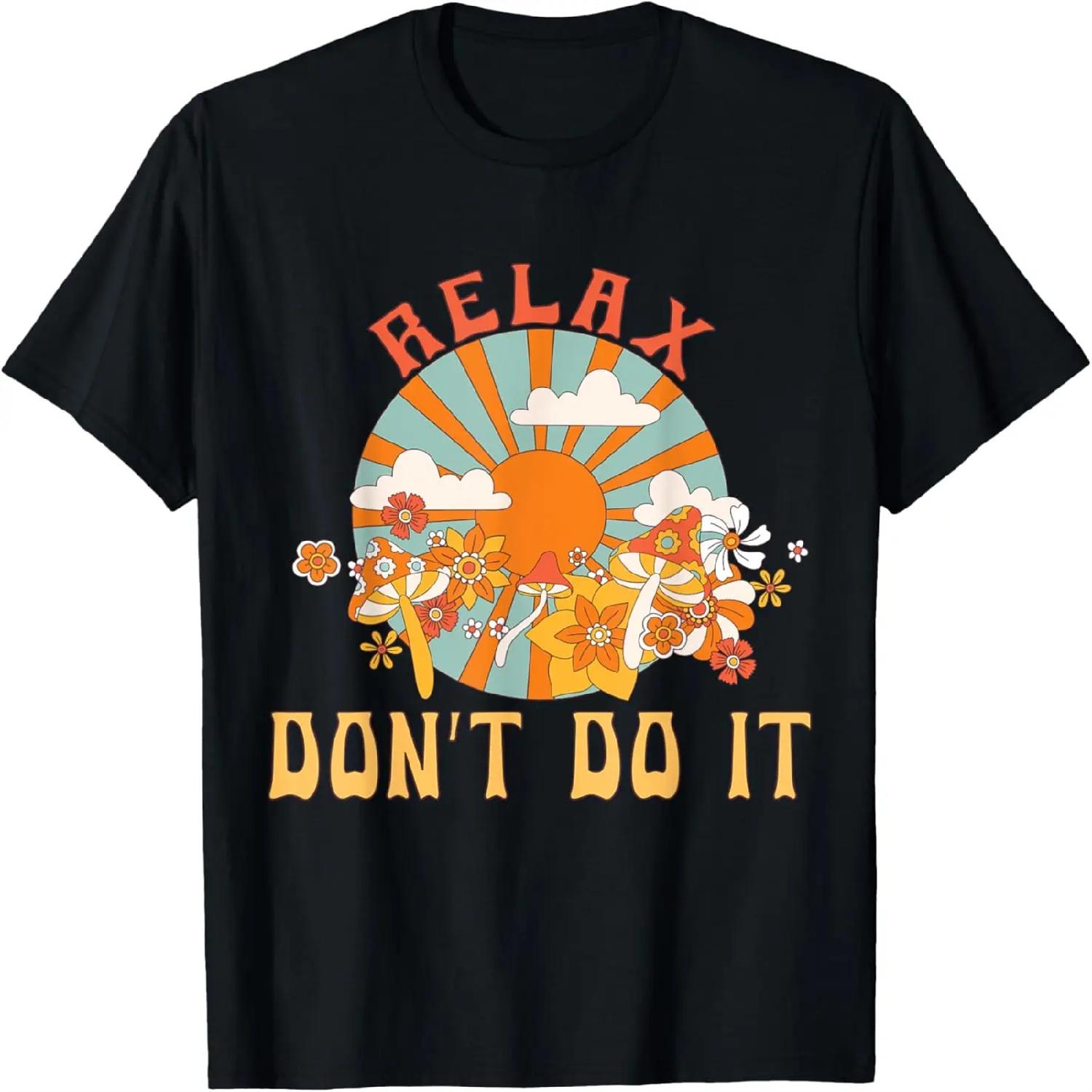 

Relax Don t Do It Funny Retro 80 s T-Shirt XXXXXL різнокольоровий