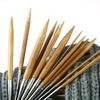 Bamboo & Steel Circular Knitting Needles Set for Sweaters, Scarves, and Sleeves