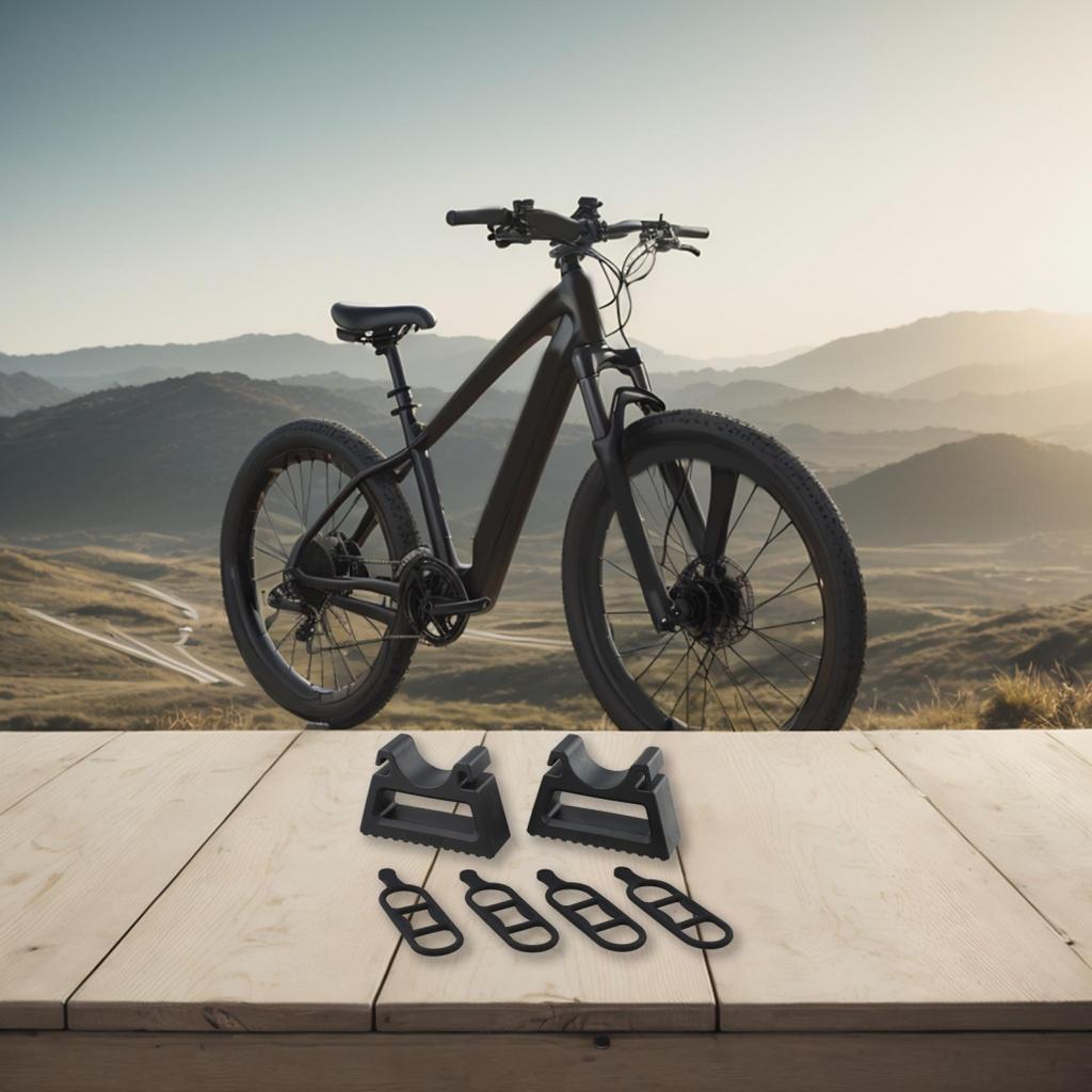 Engineering Plastics Bike Handlebar Support Stand with Slip Resistant Design