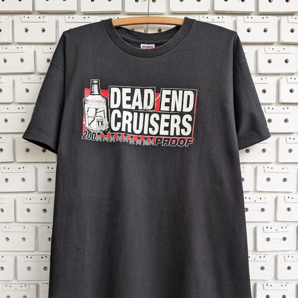 Rare Vintage 90s Dead End Cruisers T Shirt TKO Records Punk Rock Band Merch Tee Size XL