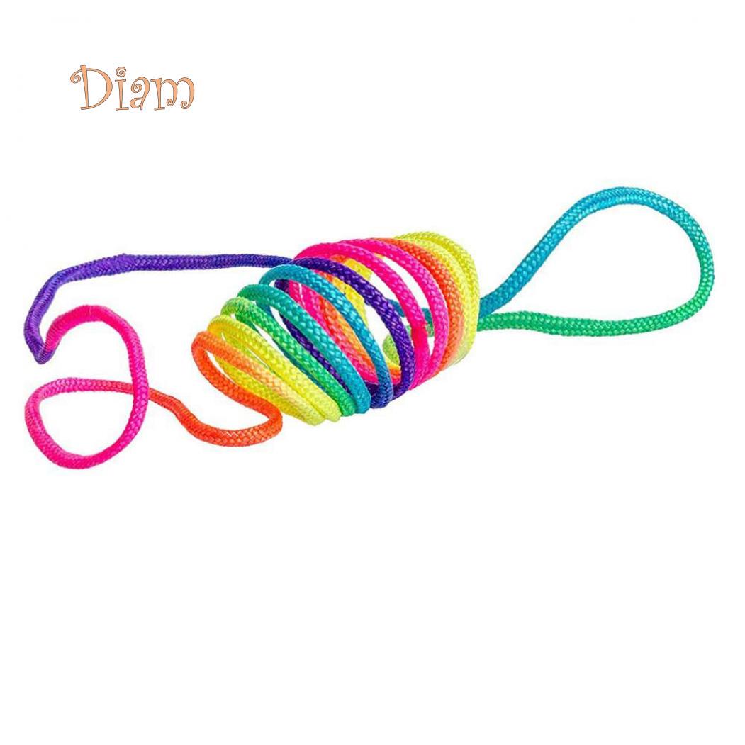 

OBS Игрушка Продукт Дети Радуга Цвет Fumble Finger Нитка Веревка Струна Игра Развивающая