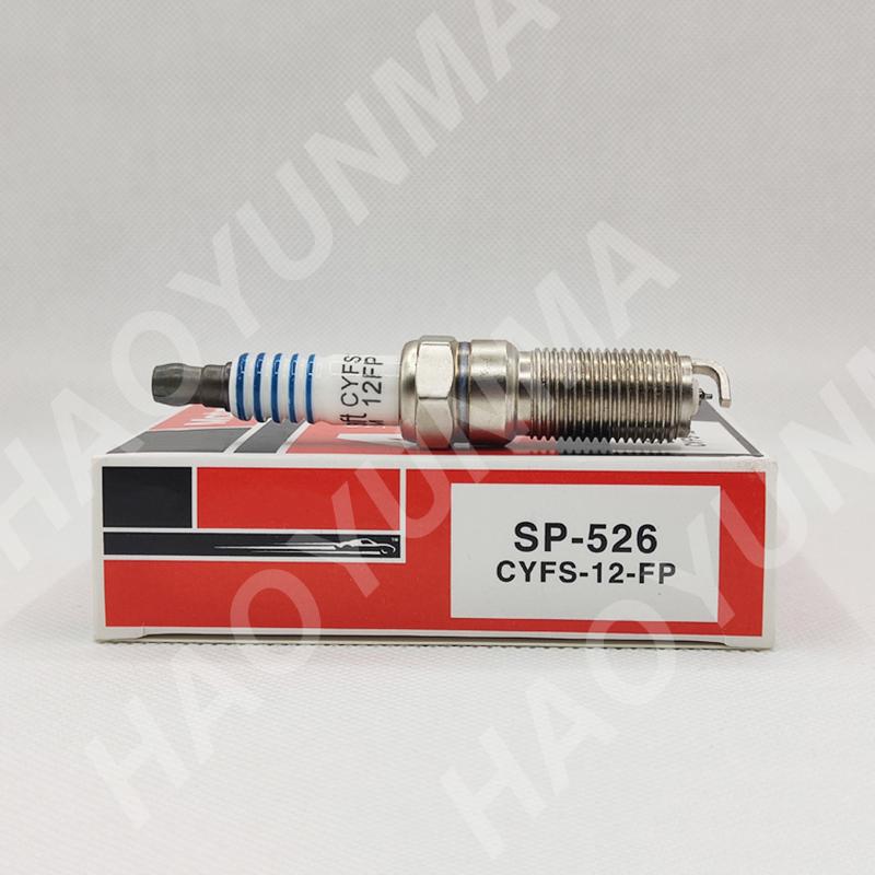 4PCS SP-526 CYFS-12-FP Platinum Spark Plug Candles For Ford Motorcraft SP526 CYFS12FP SP 526 Car Accessories