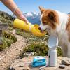 550ml Portable Silicone Pet Water Bottle Outdoor Travel Foldable Leak Proof Dog and Cat Water Bottle Bowl Water Dispenser