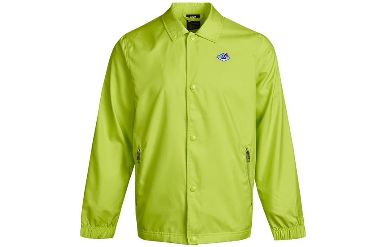 Nike Jackets Men s Green Lapel Moderate Other DA8735-389 M