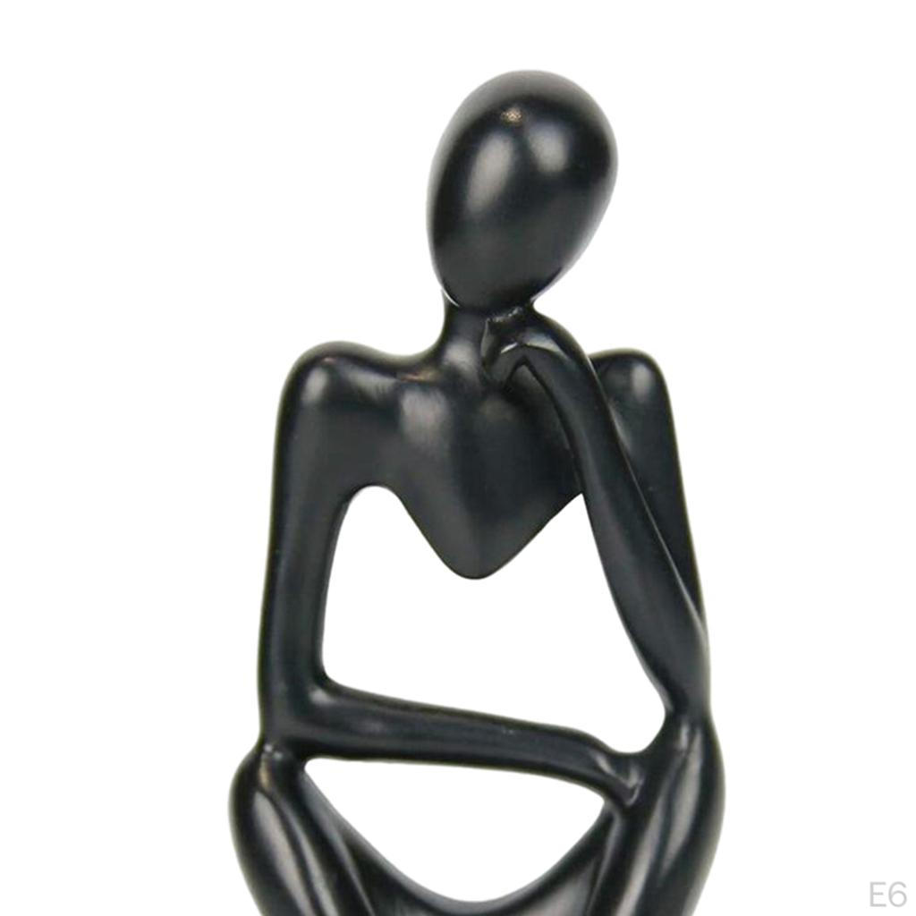Abstract Sculpture The Thinker Statue