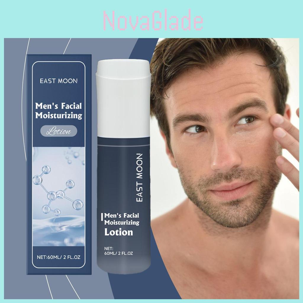 East Moon Men's Moisturizing Lotion 60ml Deep Hydration Fine Line Reduction And Tightening Formula