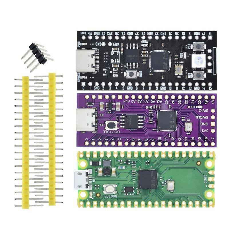 RP2040 Core Board TYPE-C USB-C For Raspberry Core Board 4MB /8MB/16MB RP2 Raspberry Pi Microcontroller Pico Micropython