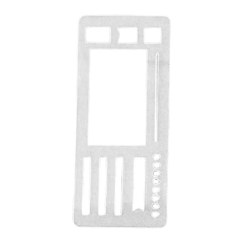 Flexible Bending King For Precise Measurement In Constructing With Light Incised Scale