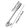 Stainless Steel Puller Tool Grass Removal Double-Edged Digging Gear Heavy-Duty Solution for Lawn Yard Backyard