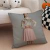 AAlison Hendrix Cushion Cover Throw Pillow Cover Hidden Button Durable Polyester Chair Cushion