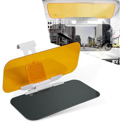 Car Driving Eye Protection Sun Visor Anti-high Beam Driver Goggles Car Night Vision Anti-glare Artifact Day and Night Dual-u