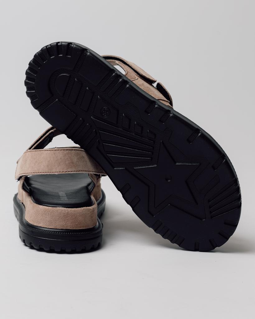 Sandals with Velcro Lola Andy 25018 37 Mink Suede