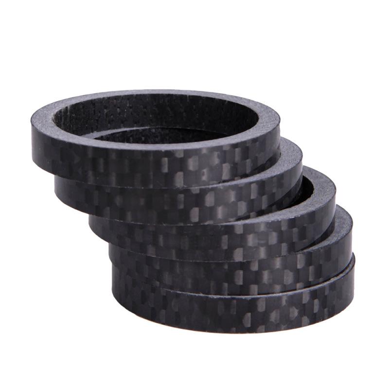 ZTTO Ultra-Light Carbon fiber Washer for Mountain Road Bike Fork Headset Parts 5mm 10mm