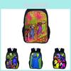 Rainbow Friends Kids Backpack With Polyester Material And Spacious Design For School And Daily Use