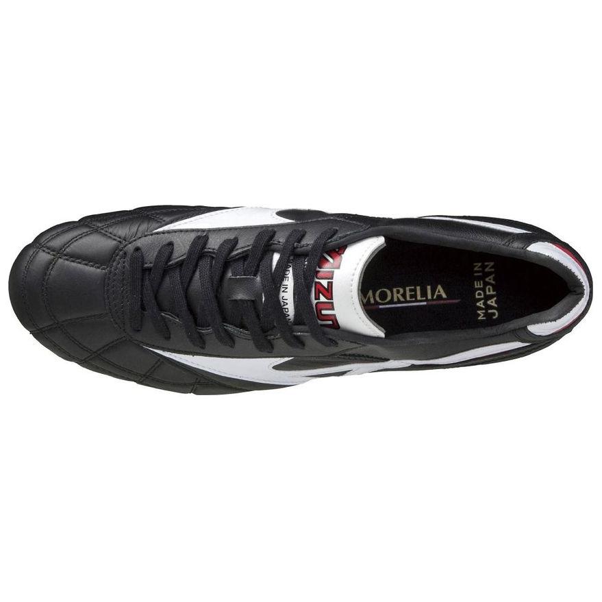 Mizuno Morelia 2 Japan Scarpe da Calcio Comode Durevoli Antiscivolo Resistenti all'Usura Scarpe da Calcio Unisex Nero P1GA200201