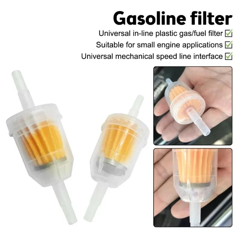 10PCS Universal Gasoline Gas Fuel Gasoline Oil Filter For Scooter Motorcycle Moped Scooter Dirt Bike ATV Fuel Filter