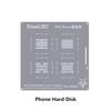 QIANLI Bumblebee Planting Tin Steel Mesh for Phone 6 To 14 Series CPU1-CPU2 A8-A14 Hard Disk Face ID  Repair Stencil