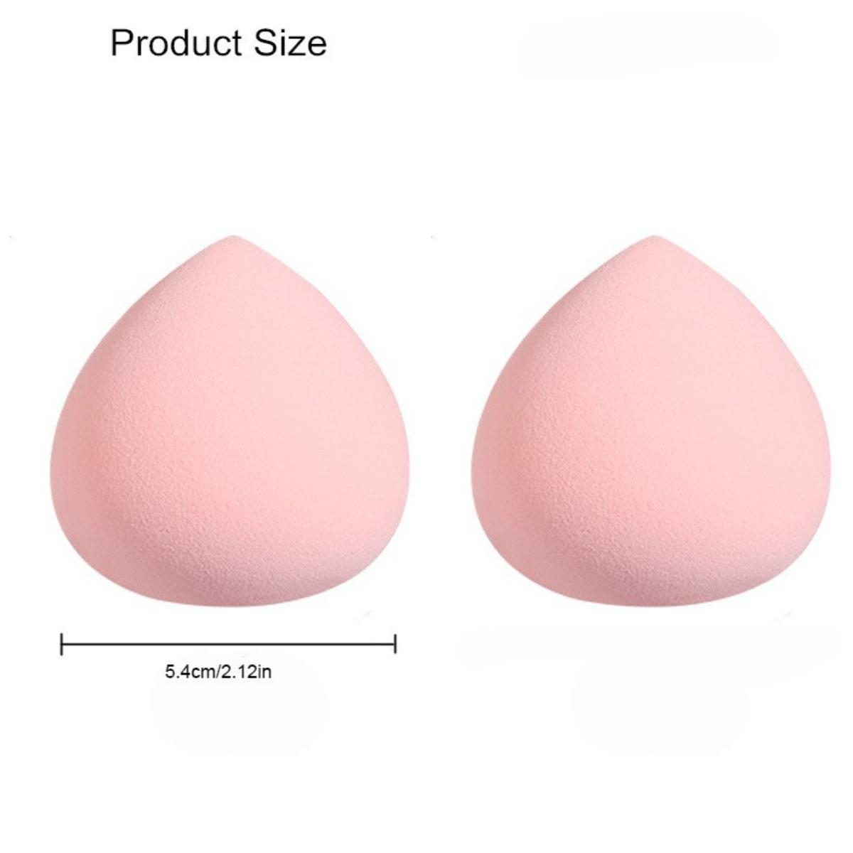 

2Pc super Soft Makeup Sponges Set Dry Wet Cosmetic Puffs Foundation Concealer Highlight Blender Makeup Beauty Makeup Accessories