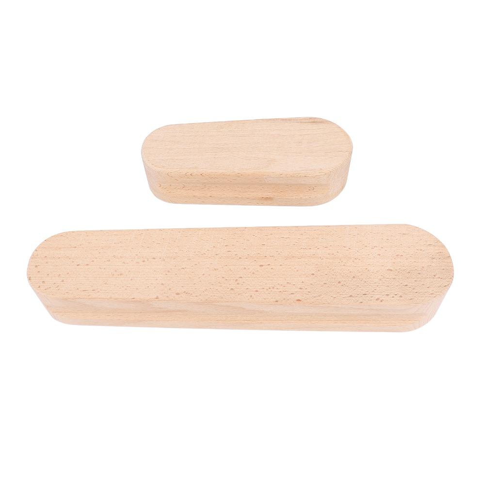 2Pcs Double side grooved Sewing Press Block Two sizes:7&12 inch Quilting Tool Garment seam pressing