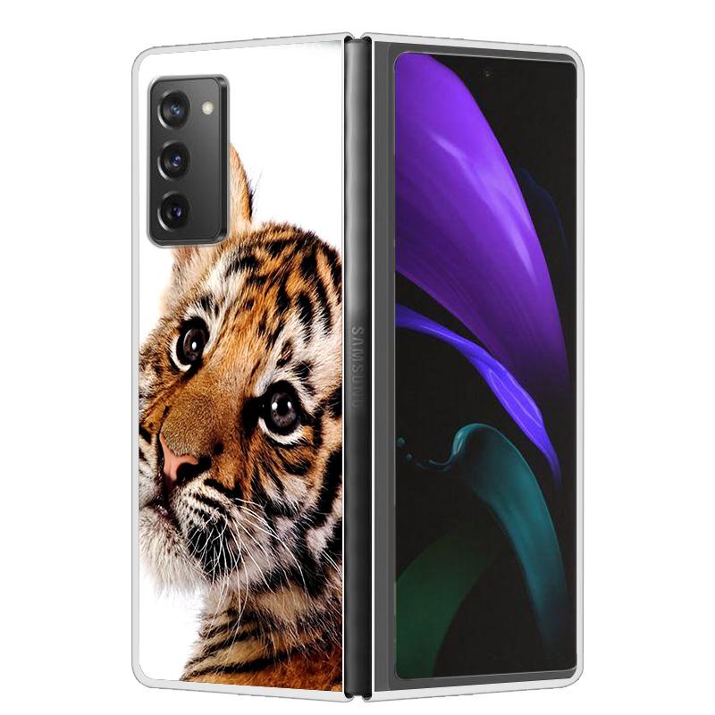 For Samsung Galaxy Z Fold2 Fold4 Fold5 Case Shockproof Hard Plastic PC Back Cover For Samsung Galaxy Z Fold 3 5 4 5G Phone Cases