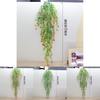 Lifelike Wall Hanging Rose Vine Plastic Decorative Flowers For Indoor Home Decor