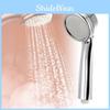 Enhanced Pressure Round Abs Handheld Showerhead With Optional 1.5m Or 2m Anti-burst Hose