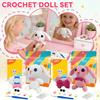 DIY-Häkelpuppen, Niedliche gehäkelte Puppen, Häkel-Materialsets, Kreative Geschenke, Handgemachte Puppen, Häkeln für Anfänger