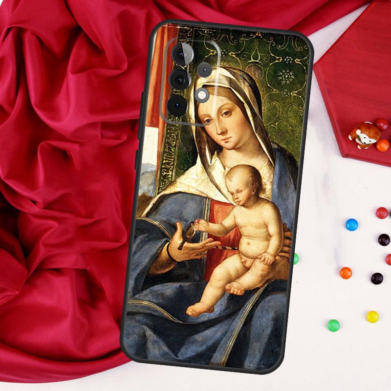 Immaculate Conception Mary And Jesus For Samsung Galaxy A15 A55 A53 A33 A35 A22 A32 A52 A54 A34 A14 A56 A36 A26 A16 A05 A06 Case