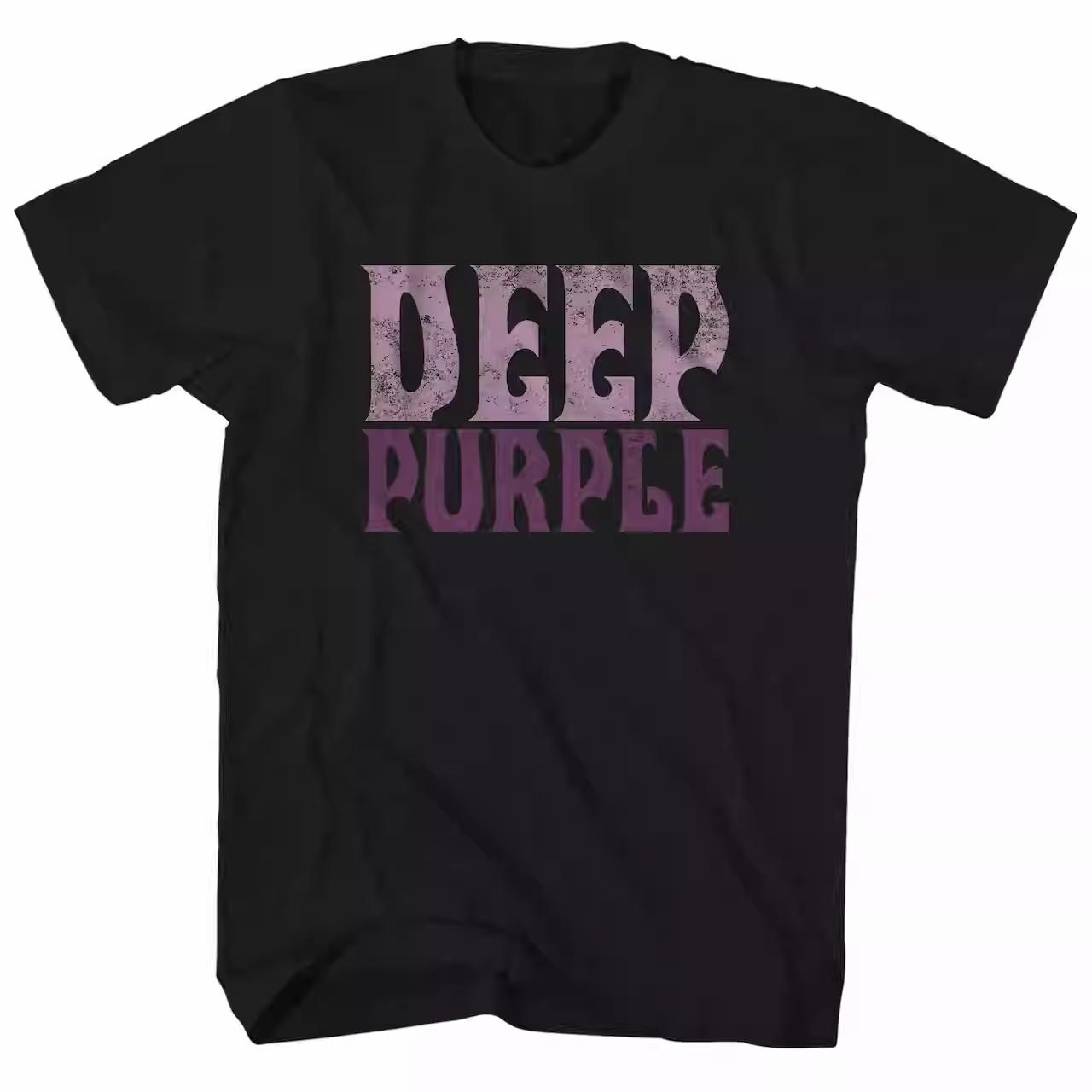 Founded in 1968 Deep Purple Band Hard Rock American Vintage Oversized High Street TShirt 2026 Hot Sale S
