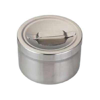 Stainless Steel Container Medicals Cotton Ball Ointment Storage Bathroom Multipurpose Organizer for Medicals Ointments