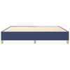 Vidaxl Bettgestell Ohne Matratze, Blau, 200X200 Cm, Stoffbezogen