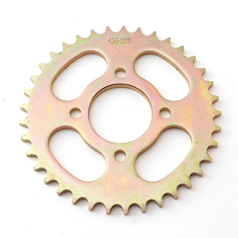 ATV 420/428 Chain 37 Tooth Rear Sprocket 48mm 68mm Bolt Spacing For 50cc 110cc 125cc Chinese Quads 4 Wheeler Trike Motorcycle