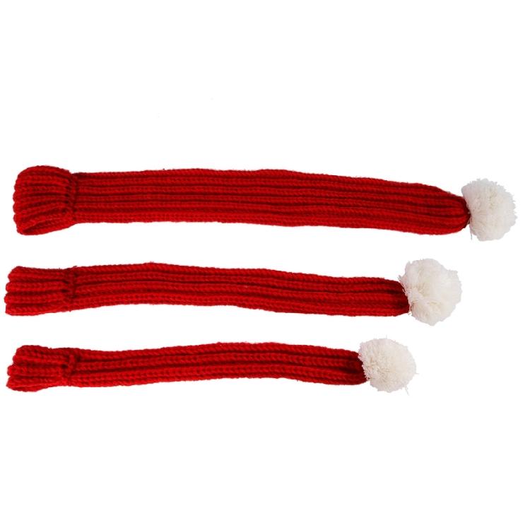 Christmas Dog Scarf Red Green Scarf Pet New Year Autumn Winter Scarf Christmas