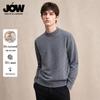 JOW Men's Classic Cashmere-Blend Crewneck Sweater