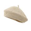 Summer Straw Berets for Women Ins Popular Straw Crochet Fashion Sun Hat Female Cool Cap Outdoor Travel Hat Boina Gift
