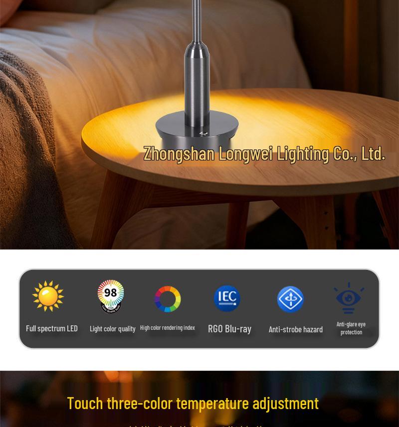 European Style LED Rechargeable Table Lamp - Decorative Night Light for Restaurant & Speakeasy Bars