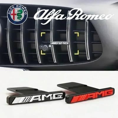 ZLLB1 Car Hood Front Grill Emblem Logo Sticker Badge for Mercedes Benz AMG GLA GLC GLE GLS GT A C E G Class W177 W210 W211 E53 G63 GT