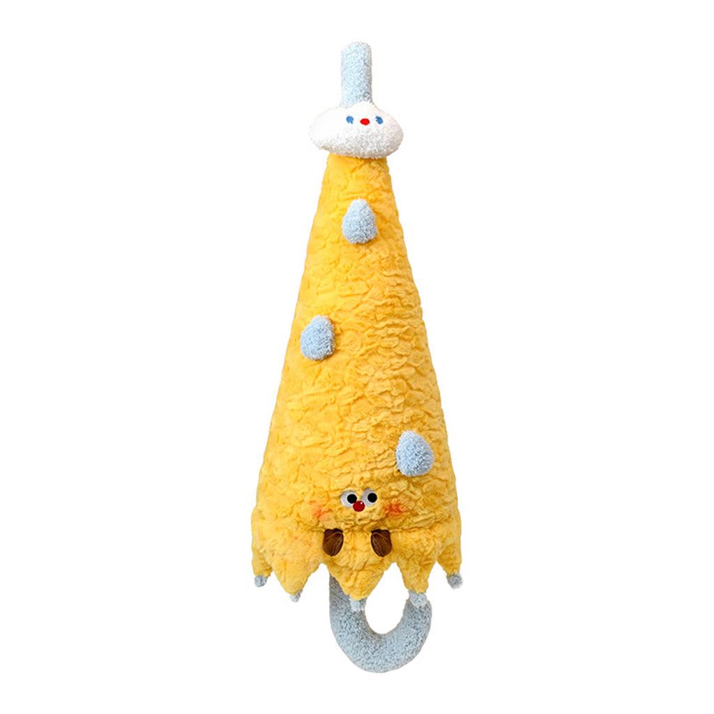 Plush Umbrella Pillow Stuffed Toy Soft Comfort Cushion Sleep Aid Plush Doll Gift for Kids and Adults Birthday Present