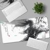 Hot Wuthering Waves Qiuyuan Mouse Pad XXL Gaming Computer Gamer PC 400x900mm Keyboard Desk Mat Non-Slip Rubber Laptop Mouse Pads