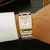 WWOOR Top Brand Luxury Steel Strap Business Quartz Watch Men Casual Waterproof Sports Watch
