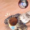USB Rechargeable Cat Toy Flapping Bird Cat Toy 3 Levels Adjustable Remote Control USB Flapping Wings Cat Toy Chirping Cat Toy