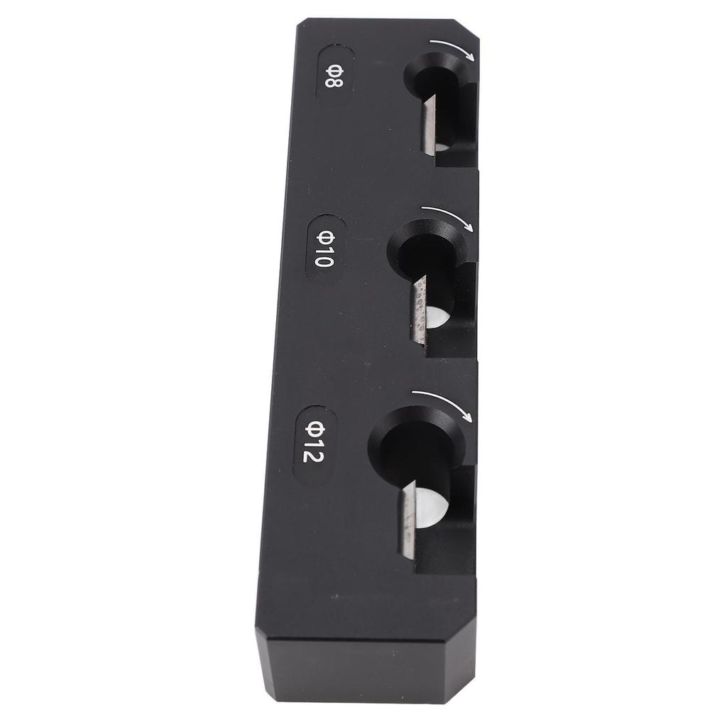 Dübelherstellungs-Vorrichtungssatz Metrisch Dia 81012mm 3 Löcher für Holz Aluminiumlegierung Bohrmaschine Fräsen