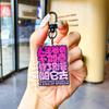 Pendant Delightful Acrylic Keychain For Stress Relief With Fun Quotes For All Occasions